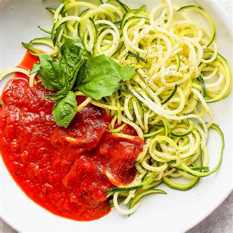 Zucchini Spaghetti The Wooden Skillet