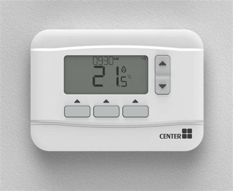 Center RF Wireless 7 Day 5 2 Day Programmable Room Thermostat White EBay