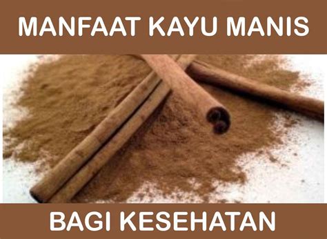 Manfaat Kayu Manis Bagi Kesehatan Tips Kesehatan