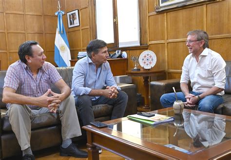 Reuniones de trabajo en la Secretaría de Agricultura de la Nación