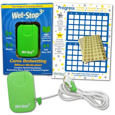 Buy Wet Stop 3 Green Bedwetting Enuresis Alarm With Loud Sound And