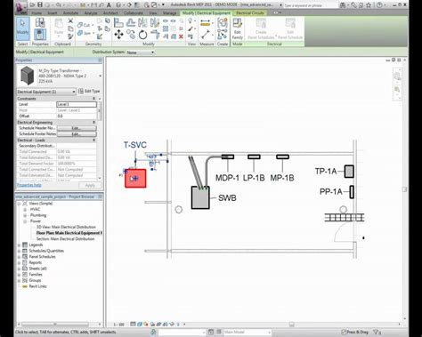 Autodesk Revit Mep Placing Electrical Components Youtube