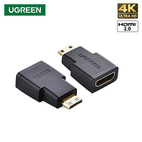 Ugreen Mini Hdmi Male To Hdmi Female Adapter 20101 Idolk