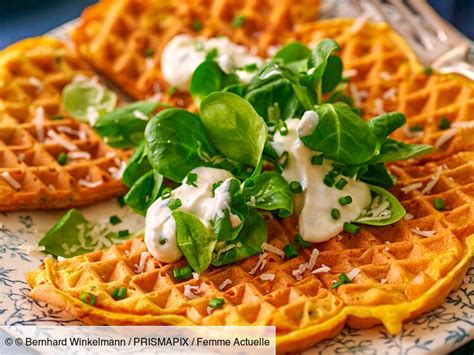 Gaufres de légumes au curcuma facile et rapide découvrez les recettes