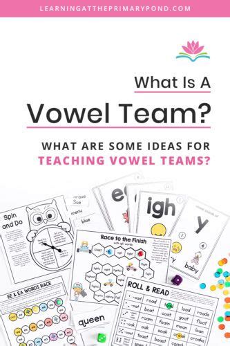 What Is A Vowel Team What Are Some Ideas For Teaching Vowel Teams Artofit