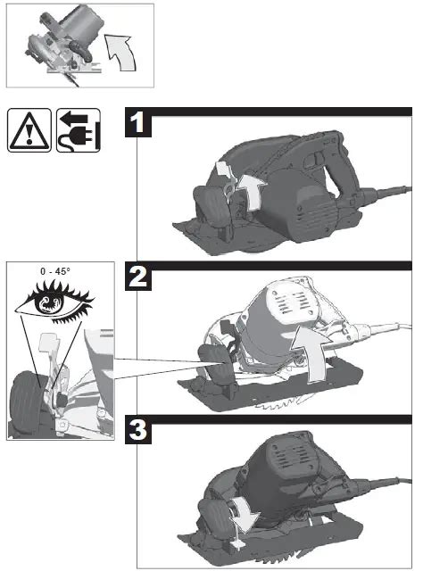 Milwaukee SCS 65 Q Circular Saw Instruction Manual