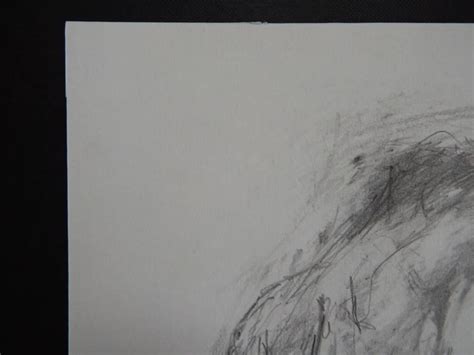 Pencil Life Drawing Of Male Nude In A Seated Pose Expressive Sketch
