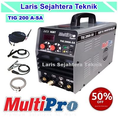 Jual Mesin Las Listrik 450 Watt MultiPro TIG 200 A SA Harga Murah