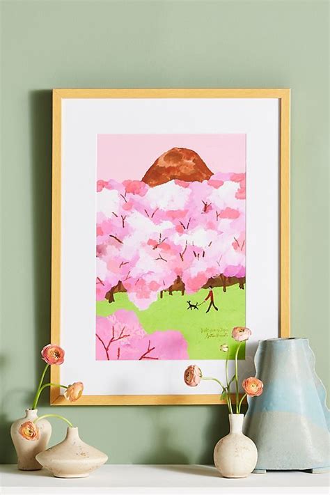 Sakura Wall Art Wall Art Art Wall