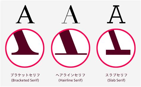 セリフの基本的な知識と種類を交えてオススメ書体をご紹介 ｜ デザインポケット