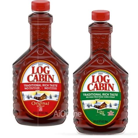 【cod】liuyv Log Cabin Original Or Lite Corn Syrup 710ml Lazada Ph