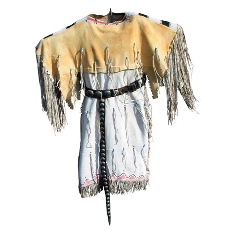 Cheyenne Dress With Yellow Ochre Native American Dress Dresses