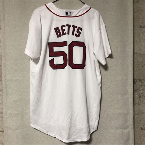 Mlb Boston Red Sox 50 Betts Jersey メルカリ