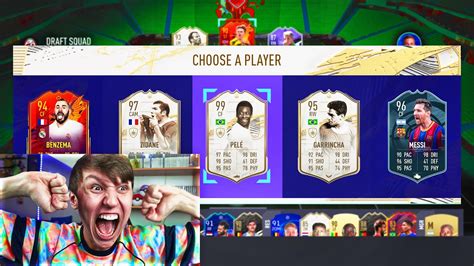 99 Pele 97 Zidane In 192 Rated Prime Icon Moments Fut Draft Fifa 21 Youtube