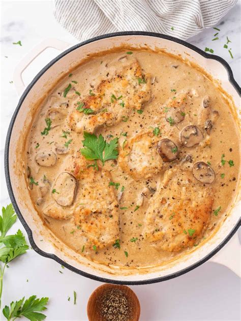 Creamy Chicken And Mushroom Stroganoff Recipe Cookin With Mima