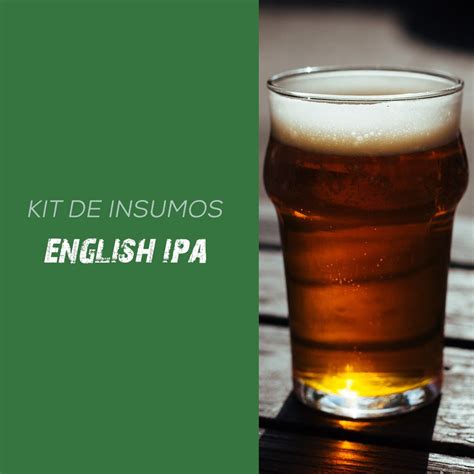 Kit De Insumos Receita Cerveja Artesanal English IPA Shopee Brasil