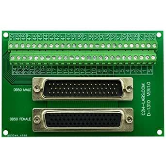 CZH LABS DSUB DB50 Male Female Header Breakout Board D SUB Breakout