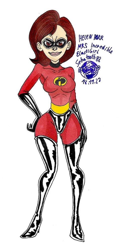 Mrs Incredible 2 By Sebatooth88 On Deviantart