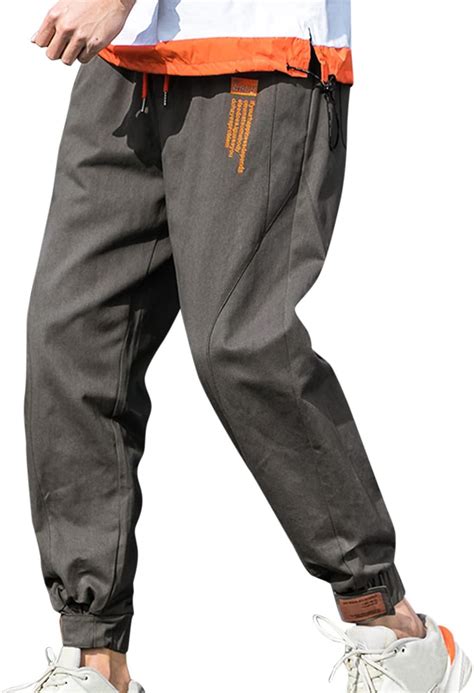 Generisch Herren Techwear Hosen Hip Hop Jogger Cargo Pants Baggy