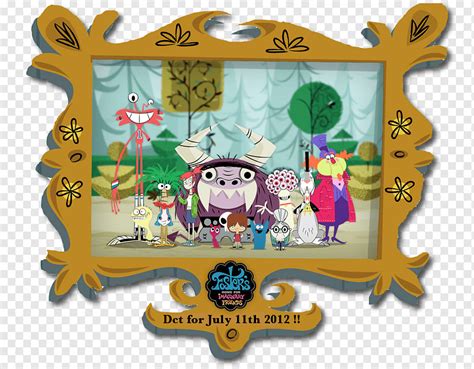 Bloo Imaginary Friend Cartoon Network Television Show Frances Frankie