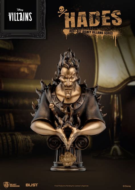 Busto De Hades Serie Villanos De Disney