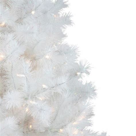 Northlight 7 5 Pre Lit White Alaskan Pine Artificial Christmas Tree