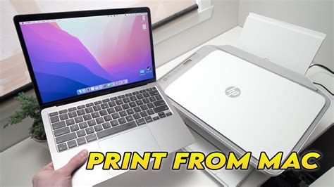 How To Setup HP Deskjet Printer With Mac Computer To Print Scan Over