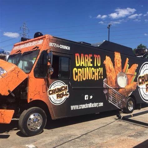 Crunch Roll Factory Truck Miami Roaming Hunger