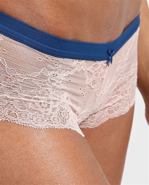 Riachuelo Calcinha Caleçon Renda Lilly Nude