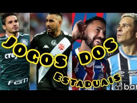 Jogos Dos Estaduais Pelo Brasil Campeonato Carioca Paulista