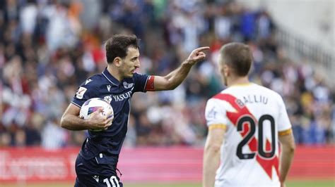 Rayo Vallecano Real Sociedad las mejores imágenes del partido