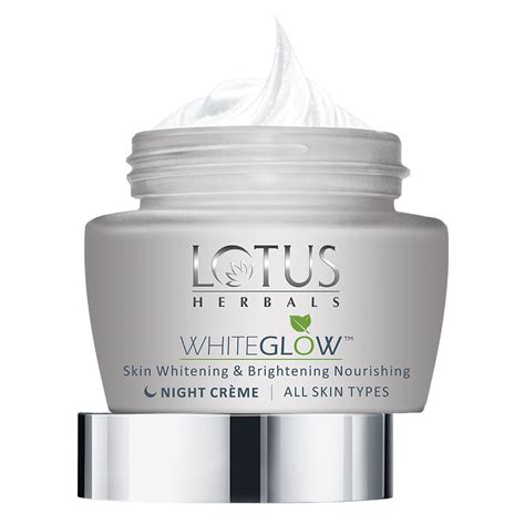 Lotus Herbals Whiteglow Skin Whitening And Brightening Nourishing Night Cream 60 Gm Price Uses