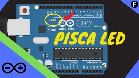 Como fazer um pisca Led arduino Blink Fábrica de Bolso