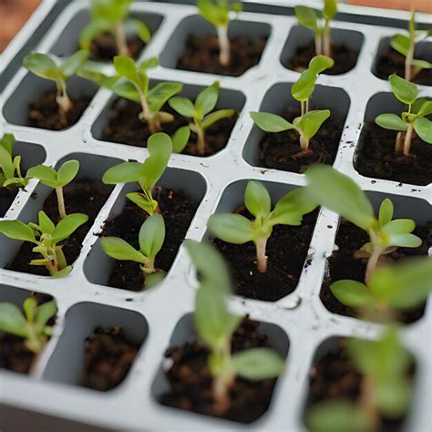 Un Grupo De Plantas Que Est N Etiquetadas Como Semillas Y Como Foto