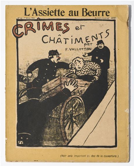 F Lix Vallotton L Assiette Au Beurre Crimes Et Ch Timents