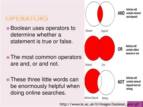 PPT - Boolean Operators PowerPoint Presentation, free download - ID:3069756