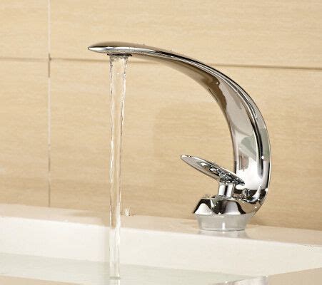 New Modern Washbasin Design Bathroom Faucet Mixer Waterfall Hot And Cold Water Taps For