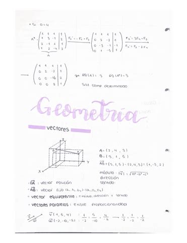 Matematicas II Geometria Pdf