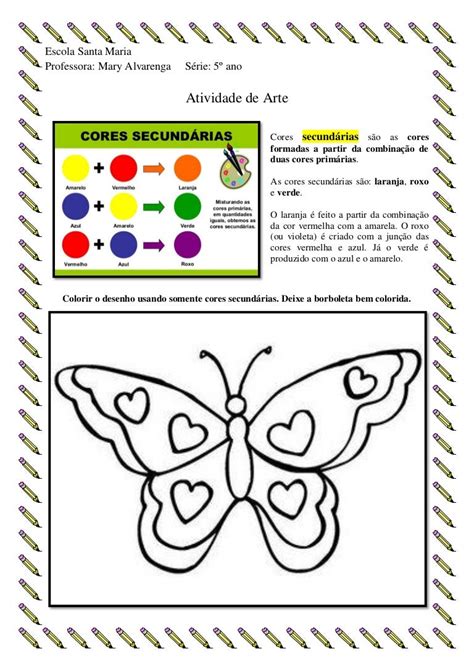 Cores Secundárias