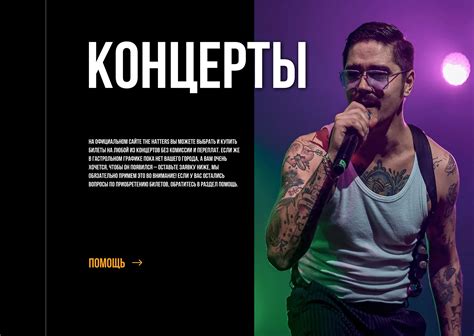 Концепт сайта The Hatters on Behance