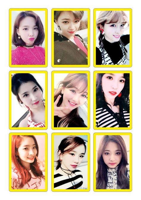 Ver A Front Twicecoaster Lane 2 Photocard Photo Cards