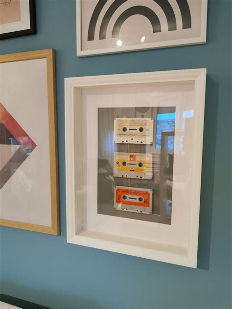 Old Music Cassette Tape Diy In 2023 Cassette Tape Art Tape Wall Art