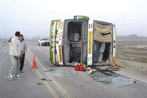 Trágico domingo con dos muertos y decenas de heridos en accidentes