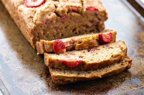 Best Healthy Vegan Strawberry Banana Bread Recipe Namely Marly