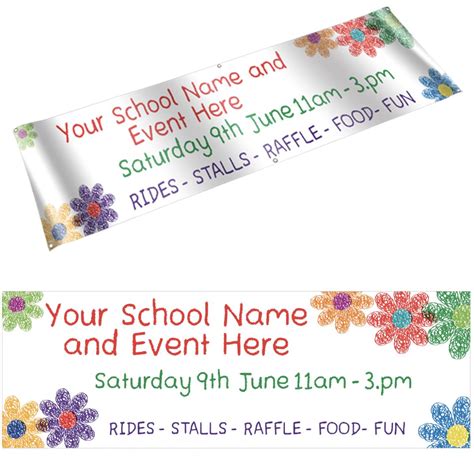 Summer Fete Banners Vinyl Frontier