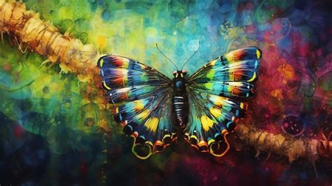 Premium Photo | The magic of metamorphosis background wallpaper