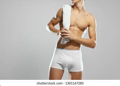 Powerful Male Athlete Nude Muscular Torso Stock Photo 1301167285 Shutterstock
