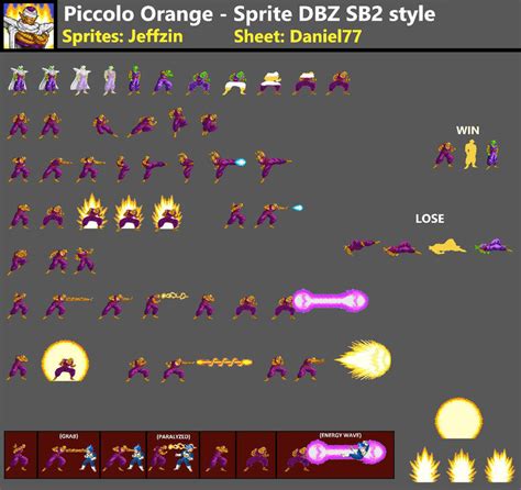 Piccolo Orange Sprite Dbz Sb2 Stylepng By Daniel77yt On Deviantart