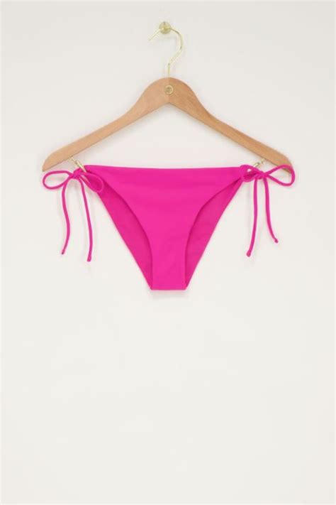 Pink Bikini Bottoms With Ties My Jewellery