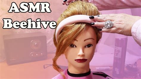 Asmr Hair Styling S Beehive No Talking Combing Pinning Gum